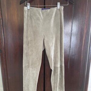 Ralph Lauren Purple label fine suede women's pants, size 4